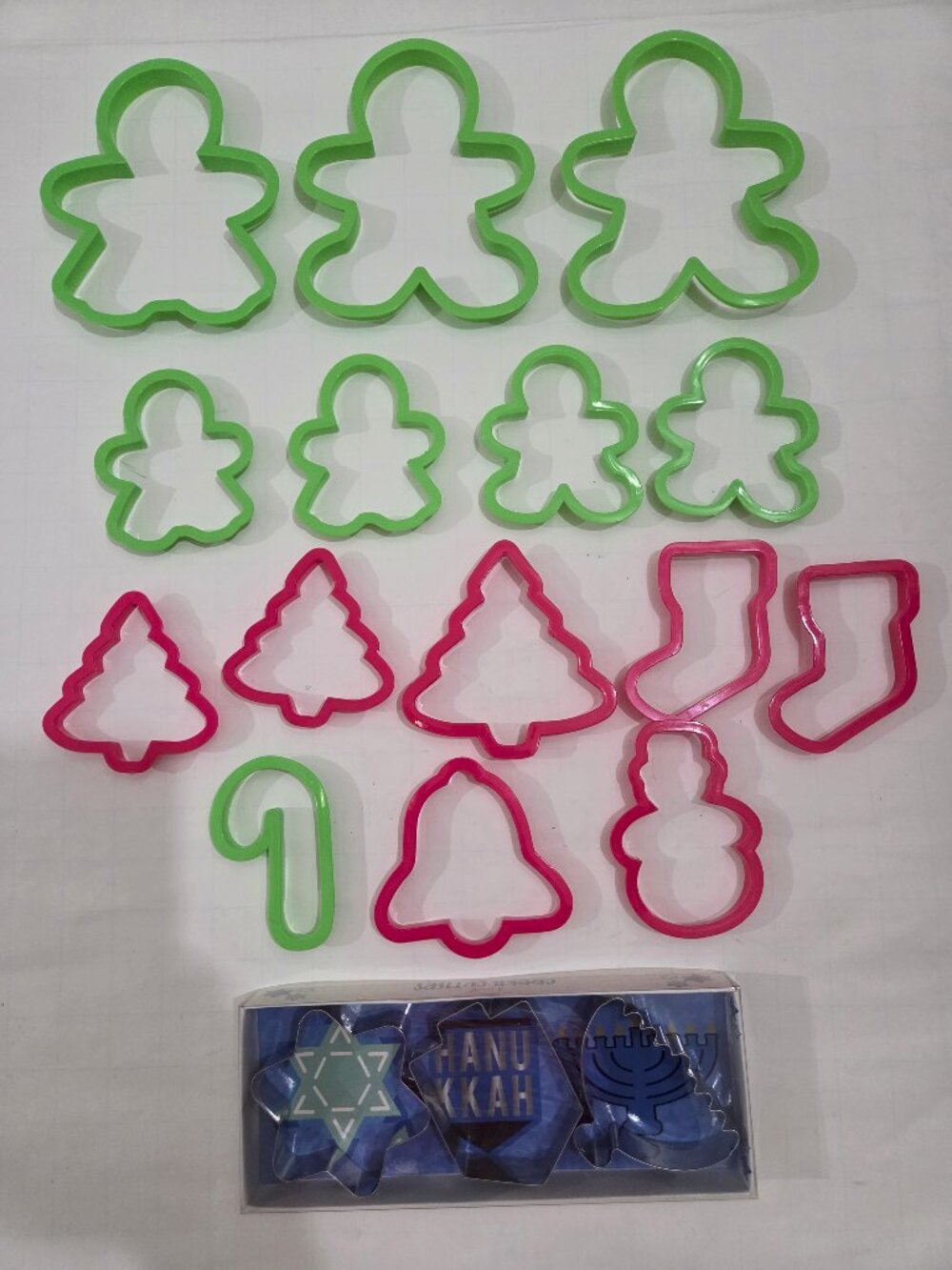 Cookie Cutters, holiday, Hanukkah (18 total)